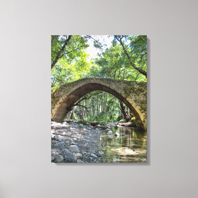 Lienzo Arquitecto veneciano del puente medieval kelefos d (Anverso)