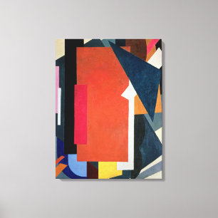 Lienzo Arquitectura atractiva, 1916-17