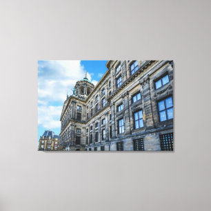 Lienzo "Arquitectura de Amsterdam" Holland Canvas Wall Ar