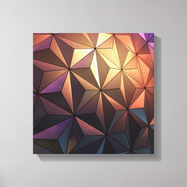 Lienzo Arquitectura de cúpula abstracta (Anverso)