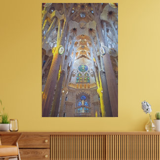 Lienzo Arquitectura de la Catedral de la Sagrada Familia