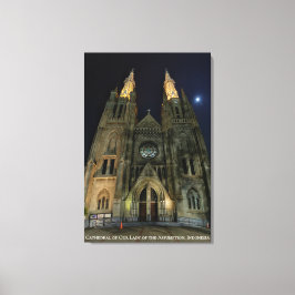 Lienzo Arquitectura de la Iglesia Catedral Católica Roman