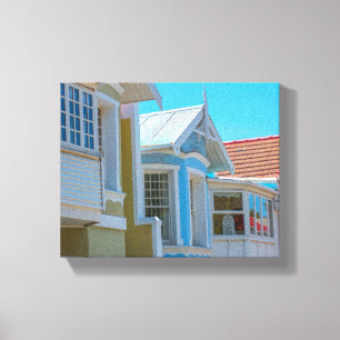 Lienzo Arquitectura del paisaje urbano de Ciudad del Cabo