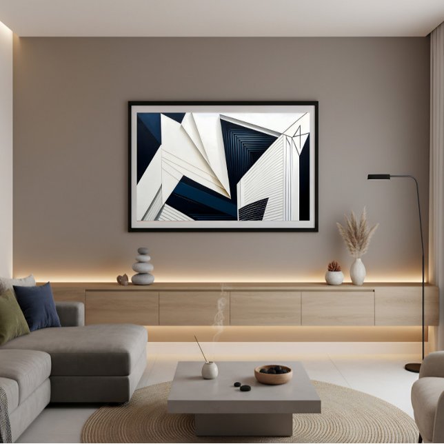 Lienzo Arquitectura geométrica abstracta moderna (Subido por el creador)
