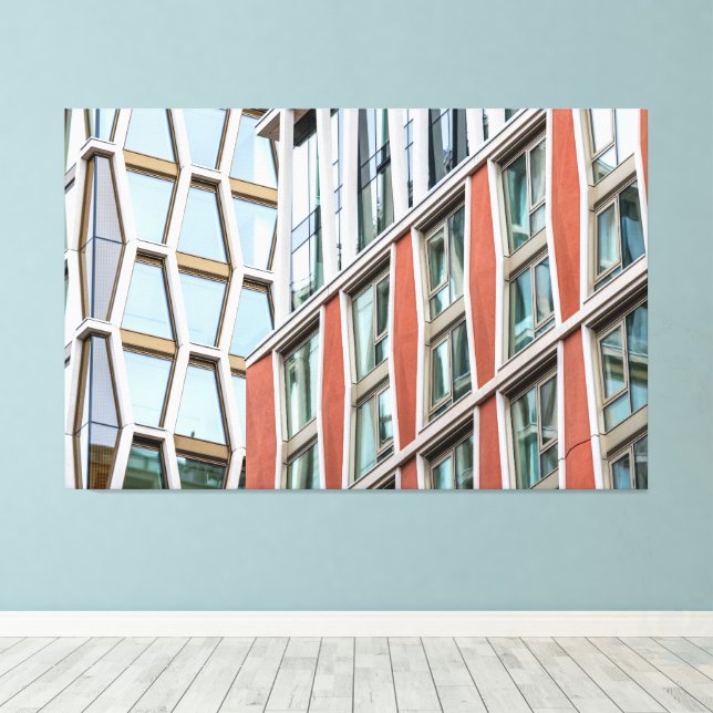 Lienzo Arquitectura gráfica de Londres (Insitu (piso de madera))