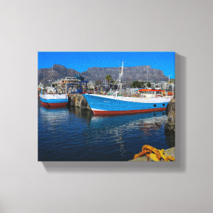 Lienzo Arquitectura sudafricana de Ciudad del Cabo