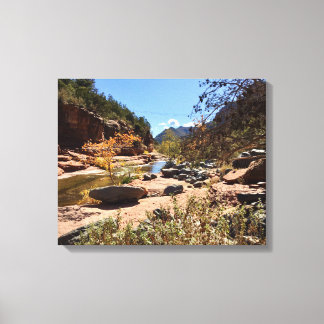 Lienzo Arraigo en la tranquilidad de Sedona | Sedona Ariz