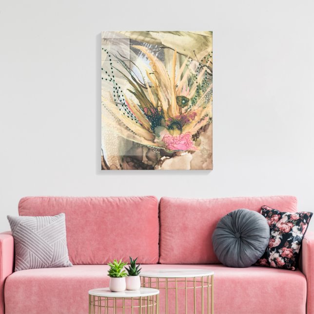 Lienzo Arreglo de casquillo de conk de 16" x 20" (Insitu (Sala de estar))