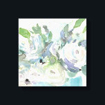 Lienzo Arreglo de primavera - Bouquet acuarela<br><div class="desc">Arreglo de primavera II por Samuel Dixon. Un ramo de flores acuáticas en una paleta de colores mullidos.</div>