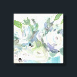 Lienzo Arreglo de primavera - Bouquet acuarela<br><div class="desc">Arreglo de primavera II por Samuel Dixon. Un ramo de flores acuáticas en una paleta de colores mullidos.</div>