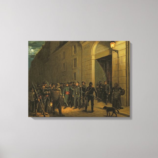 Lienzo Arresto de generales (Anverso)