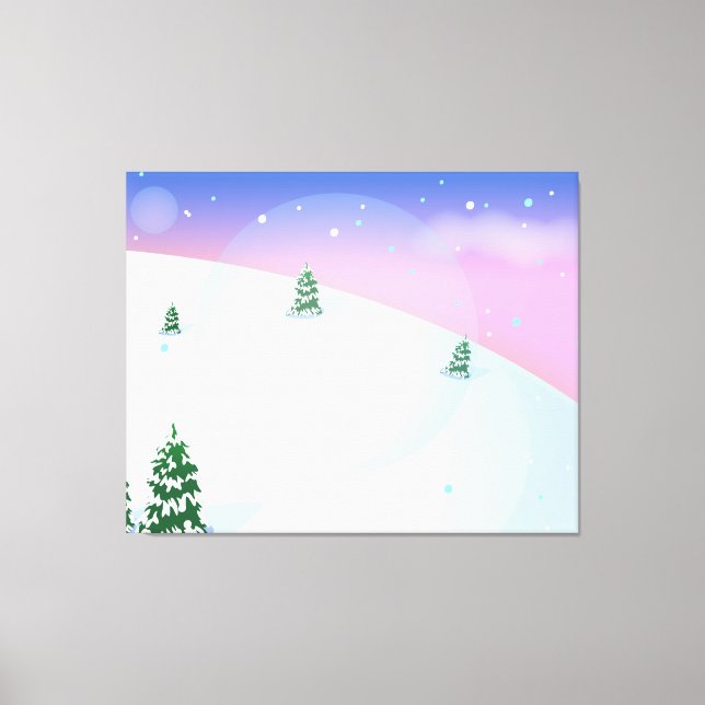 Lienzo Arriba de la colina - Nevada Hill (Anverso)