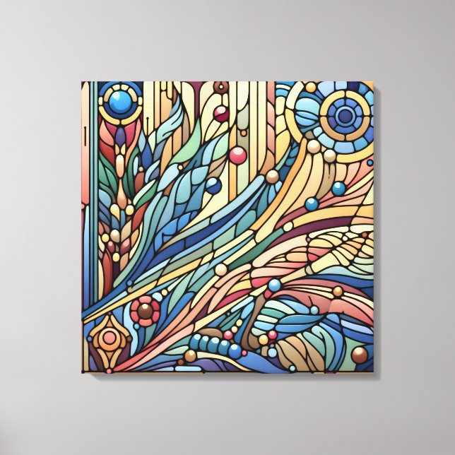 Lienzo Art Deco Design Canvas Art (Anverso)