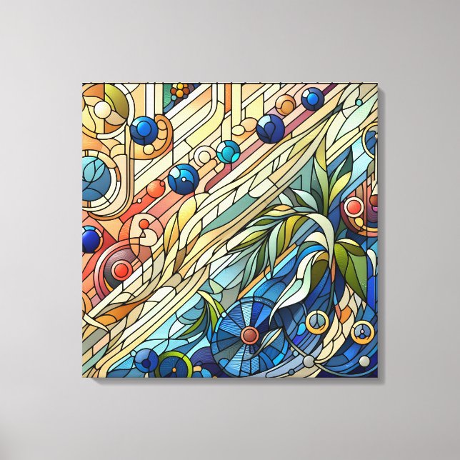 Lienzo Art Deco Design Canvas Art (Anverso)