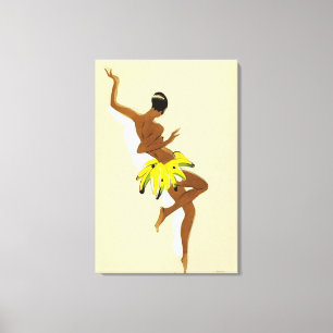 Lienzo Art Deco   Trueno negro por Paul Colin