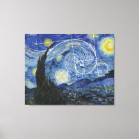 Art se reúne con matemáticas, Van Gogh se reúne co