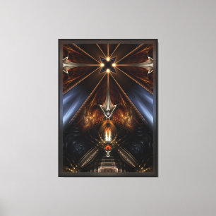 Lienzo Arteknyia Fantasy Fractal Art Composición