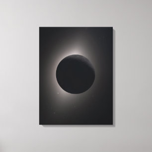 LIENZO ARTEMIS II VUELO LUNAR CON UN ECLIPSE SOLAR