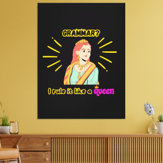 Lienzo Artes de Canva para Queens.