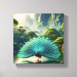 Lienzo Artes de Peacock
