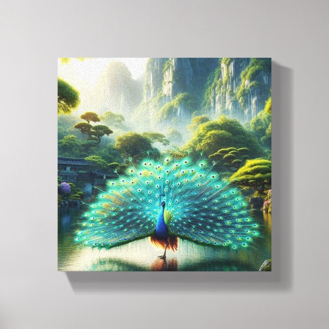 Lienzo Artes de Peacock (Anverso)