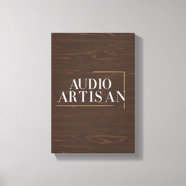 Lienzo Artesano de Audio (Anverso)