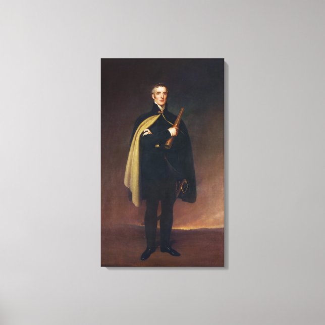 Lienzo Arthur Wellesley Duke de Wellington (Anverso)