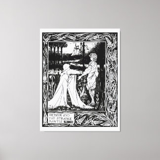 Lienzo Arthur y el extraño mantel