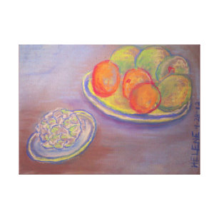 Lienzo Artichoke, Naranjas y Mangos Stretched Canvas Pr
