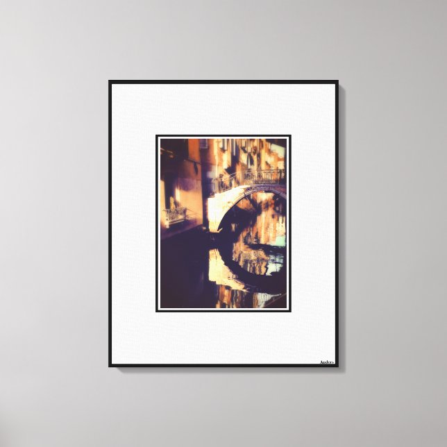 Lienzo Artista Anders* Vista De Venecia *3* (Anverso)