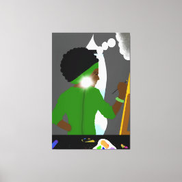Lienzo Artista ansioso