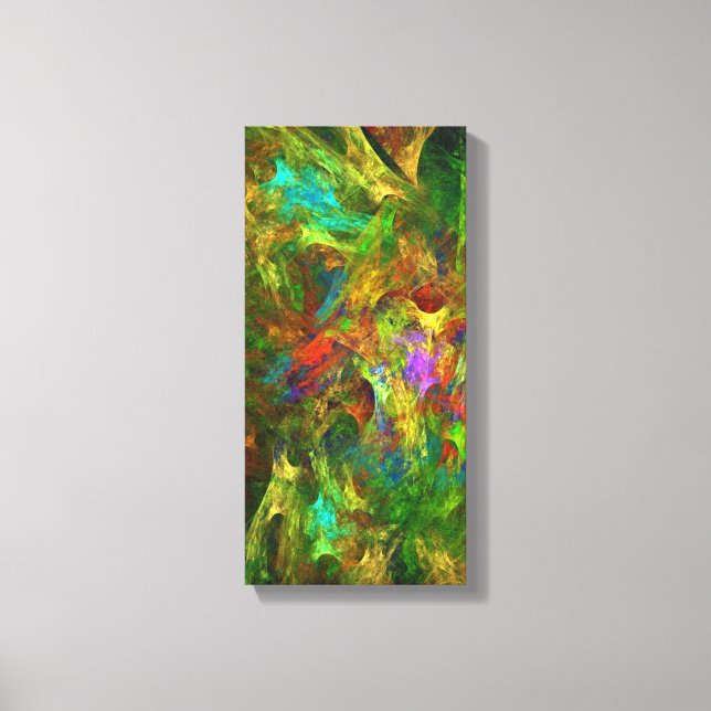 Lienzo Artista de autismo Candy Waters (Anverso)