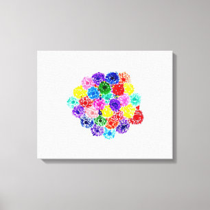 Lienzo Artista de autismo Candy Waters