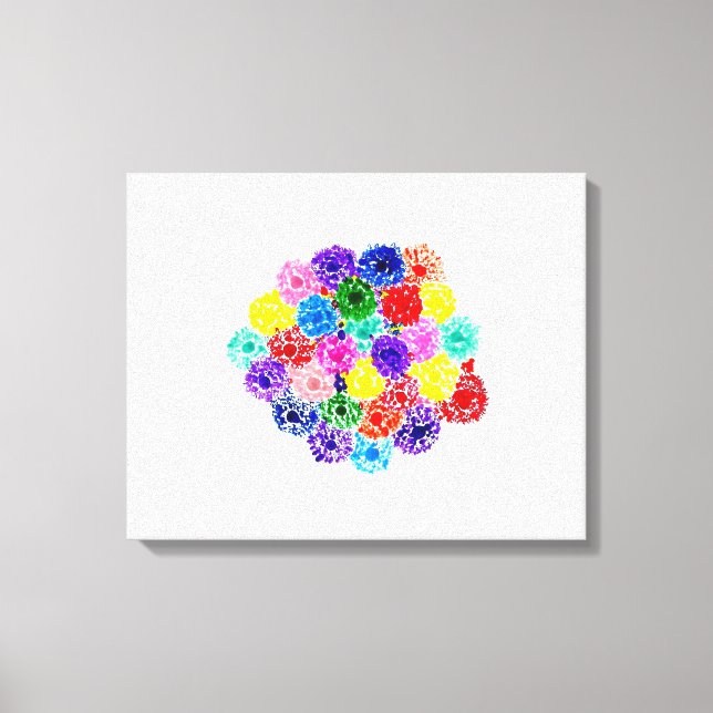 Lienzo Artista de autismo Candy Waters (Anverso)