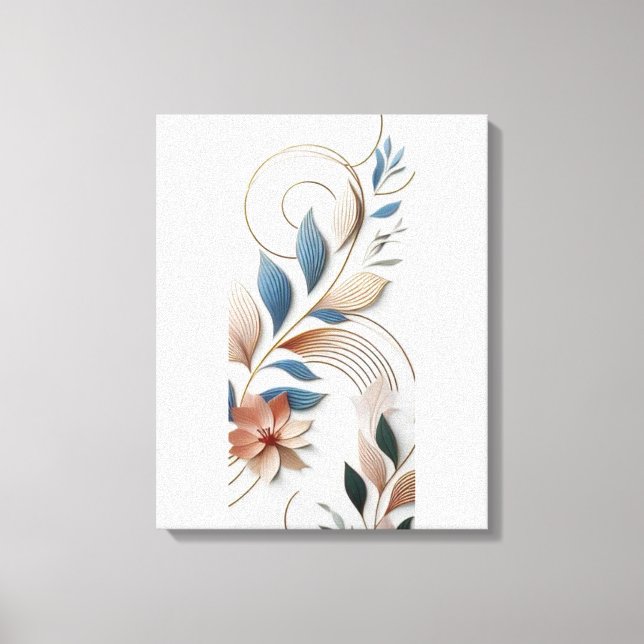 Lienzo Artista de papel elegante (Anverso)