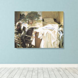Lienzo Artista en su estudio por John Singer Sargent