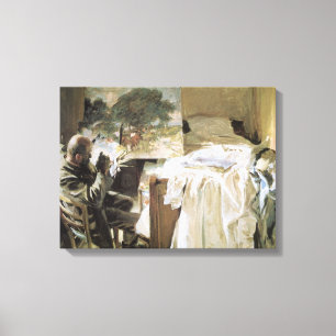 Lienzo Artista en su estudio por John Singer Sargent