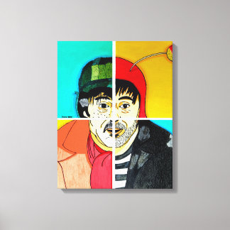 Lienzo As faces de Chespirito