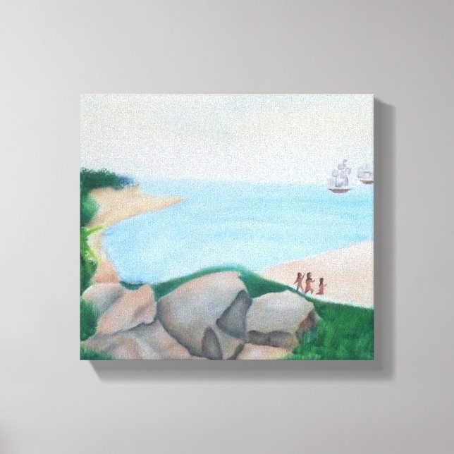 Lienzo ASA CREATON Puerto Rico evil arrival (Anverso)