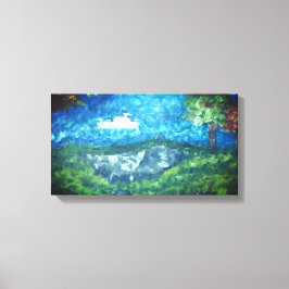 Lienzo ASA CREATON water war