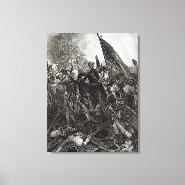 Lienzo Asalto a un punto de piedra, julio de 1779 (Anverso)