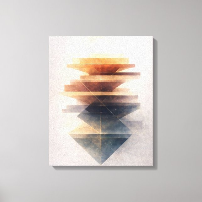 Lienzo Ascensión de la Luz Quietud (Anverso)