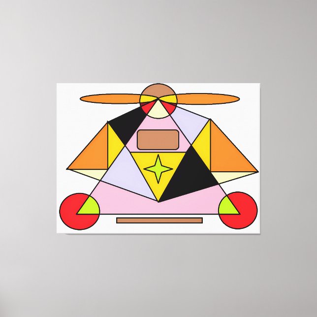 Lienzo Ascensión - Estudio No. 2: Geometría Sagrada y Mís (Anverso)