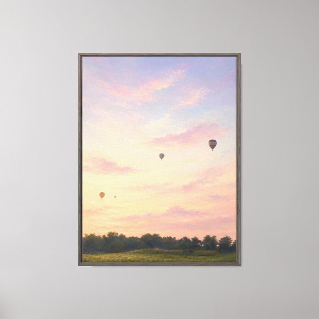 Lienzo Ascenso Pastel (Anverso)