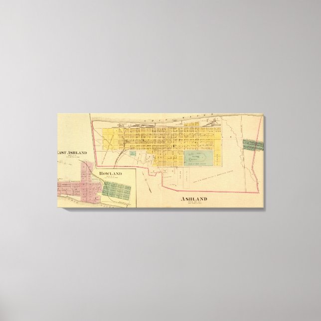 Lienzo Ashland oriental, Kentucky (Anverso)