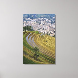 Lienzo Asia, China, provincia de Yunnan, Jinping. Jinping