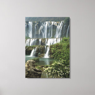 Lienzo Asia, China, provincia de Yunnan, Qujing, Luoping