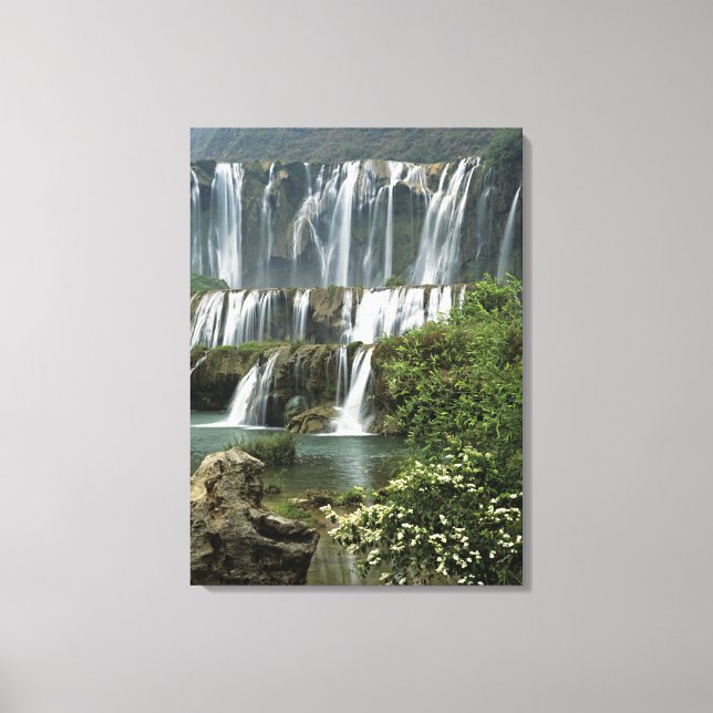 Lienzo Asia, China, provincia de Yunnan, Qujing, Luoping (Anverso)