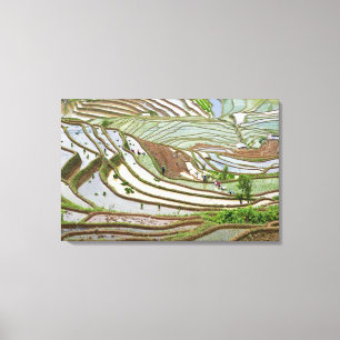 Lienzo Asia, China, Yunnan, Jinping. Pueblo Yi nativo