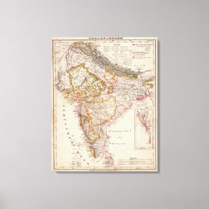 Lienzo Asia, India, Bangladesh